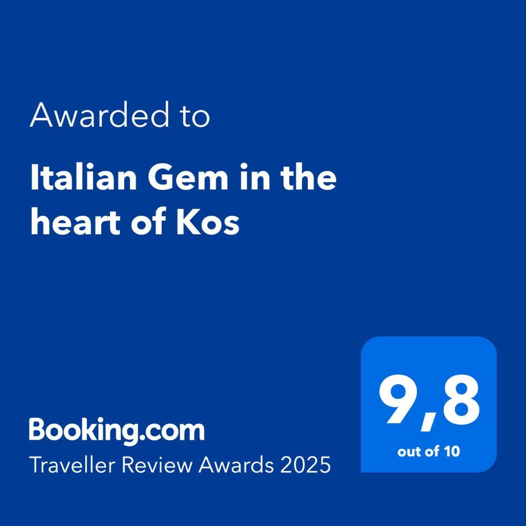 Italian Gem In The Heart Of Kos Apartamento Exterior foto